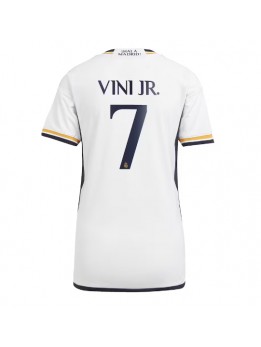 Real Madrid Vinicius Junior #7 Heimtrikot für Frauen 2023-24 Kurzarm